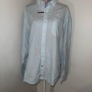 Light Blue men’s Button-Up Shirt
